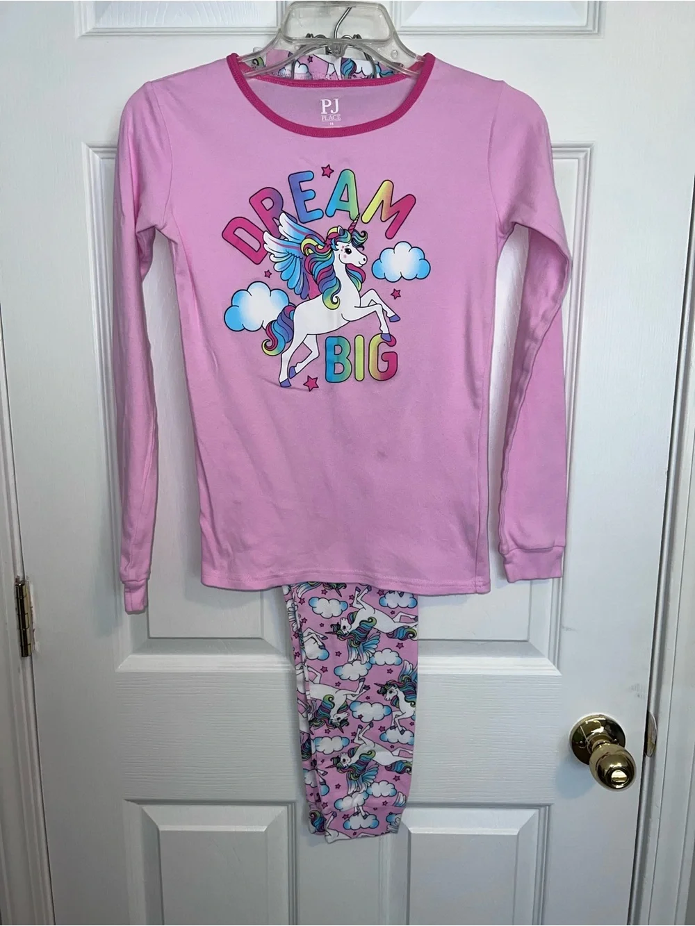 Girls Pink Unicorn 